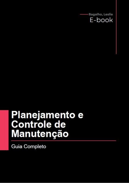 Ebook Planejamento e Controle de Manutenção